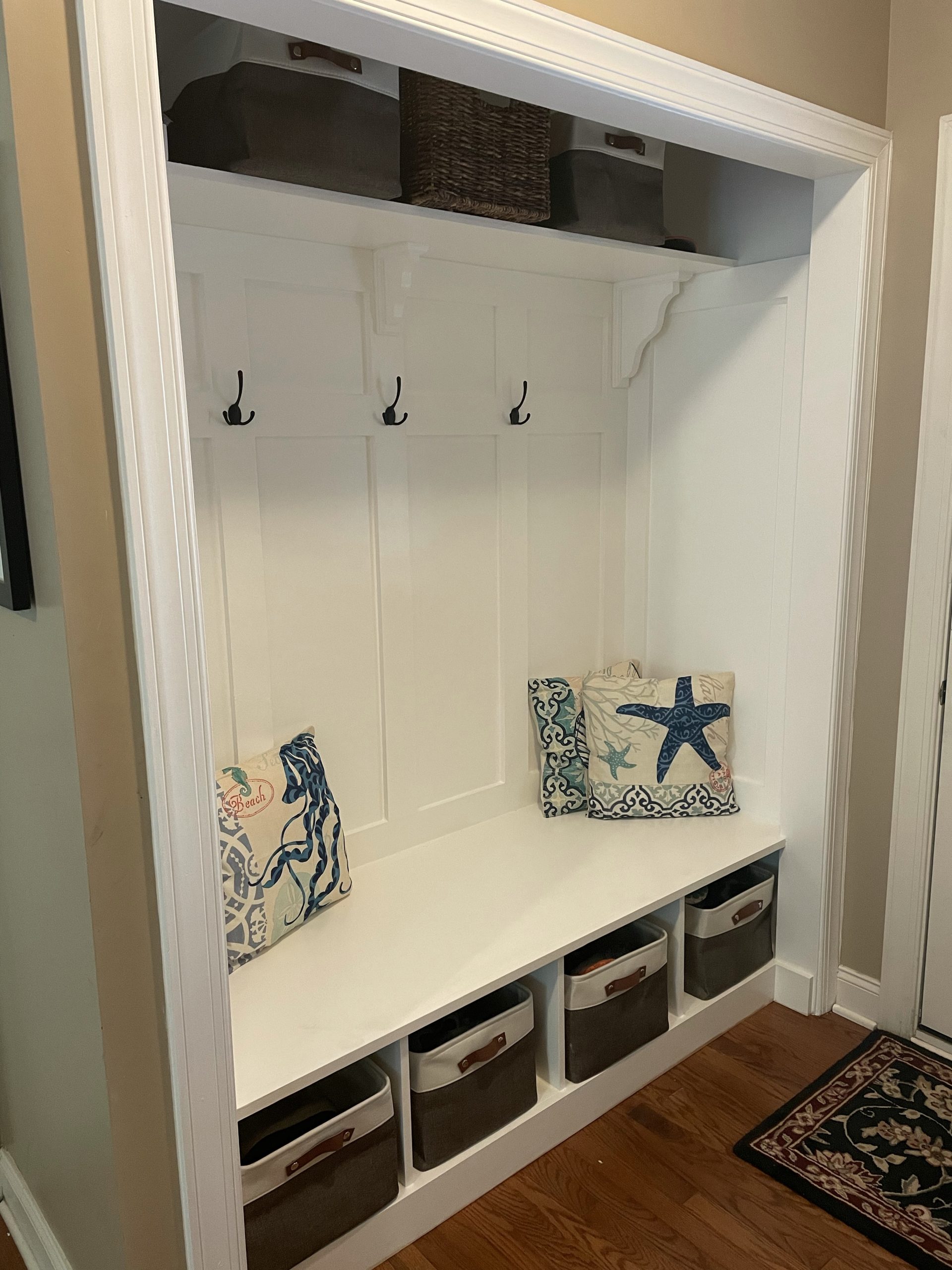 Mudroom Closet